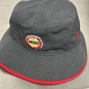 Houston Rockets NBA Bucket Hat Fisherman New Era Hardwood‎ Classics Gray Medium